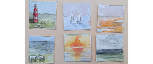 Nordsee-Minis: 9 x Glück auf einem Blatt