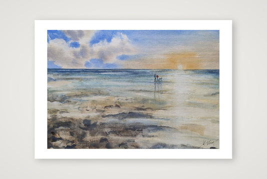 Sommerwatt — 84×59cm, 33×23" Print only