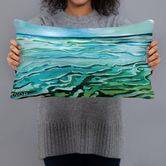 Kissenbezug "Jadewatt" | Deko-Kissen in 3 Größen