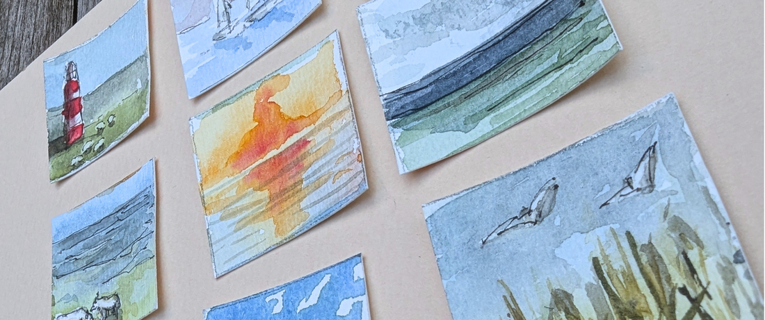 Nordsee-Minis: 9 x DIY Glück auf einem Blatt