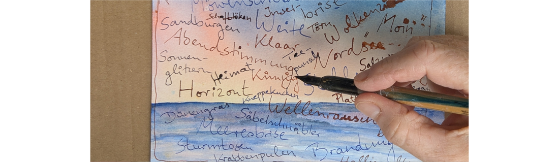 Meerespoesie: Fange die Seele des Meeres ein – Meditation mit Feder und Tinte