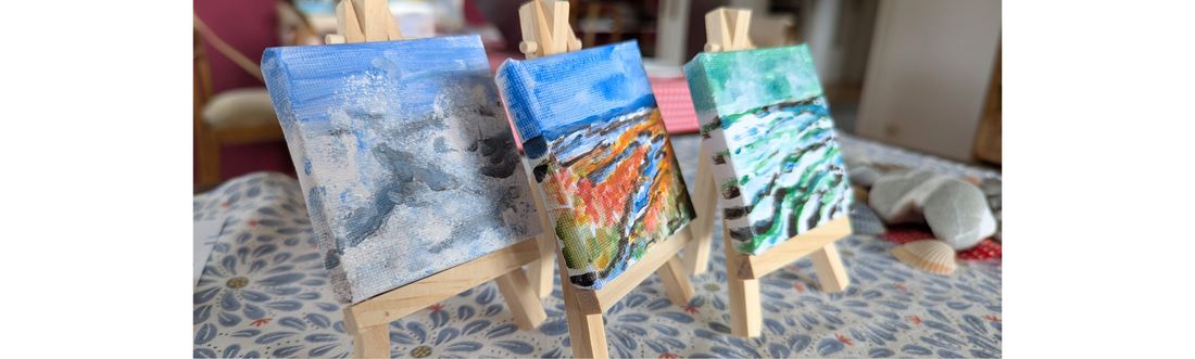 Pocket Art: Mini-Leinwand-Power in Acryl – perfekte Geschenke für Nordsee-Fans