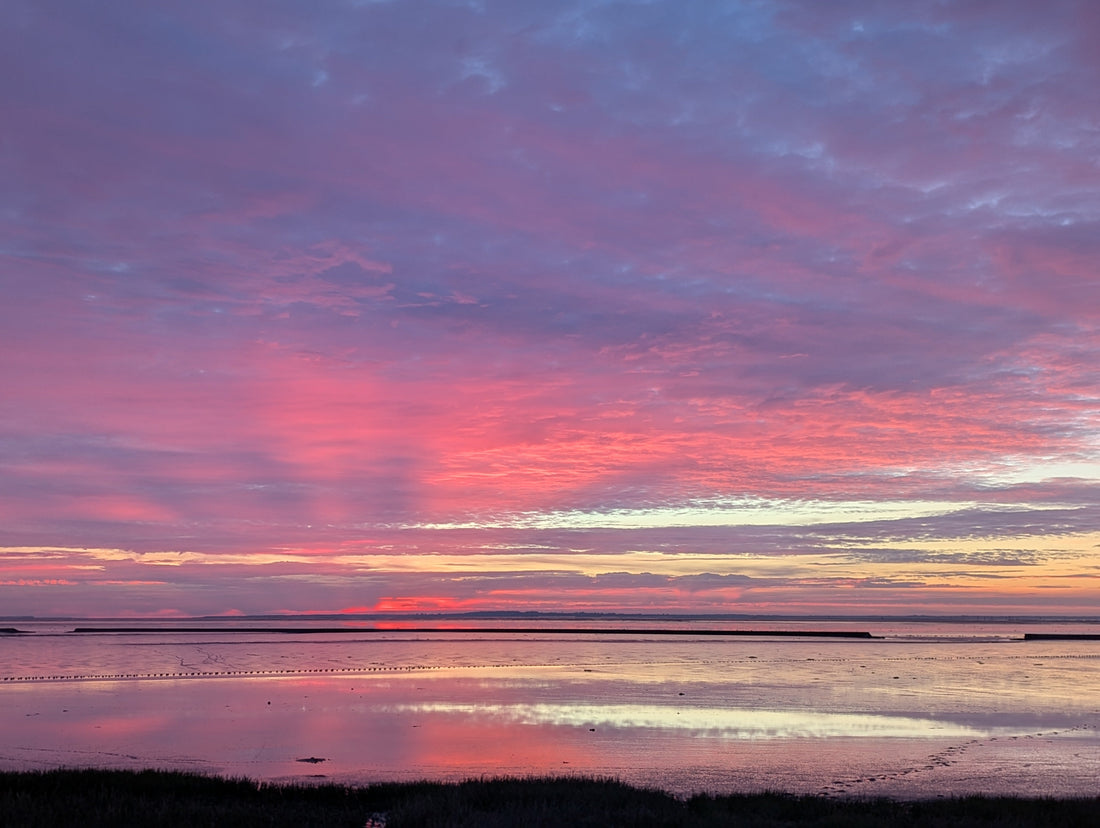 Sonnenuntergang an der Nordsee