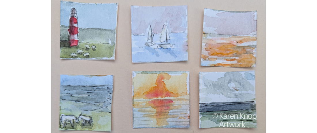 Nordsee-Minis: 9 x Glück auf einem Blatt