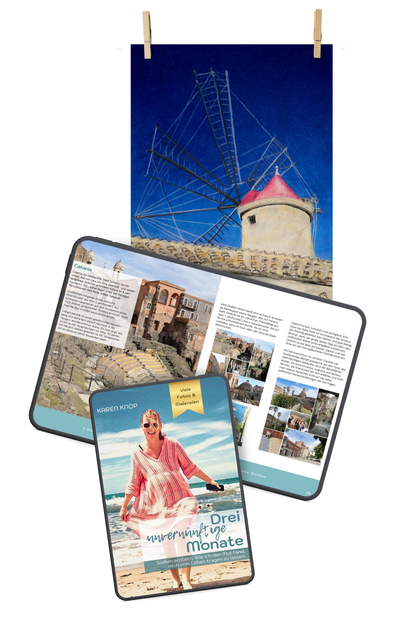 Sizilien-Set 1: Reisejournal + Poster