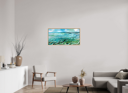100 x 50 cm, Schattenfuge Ahorn Jadewatt