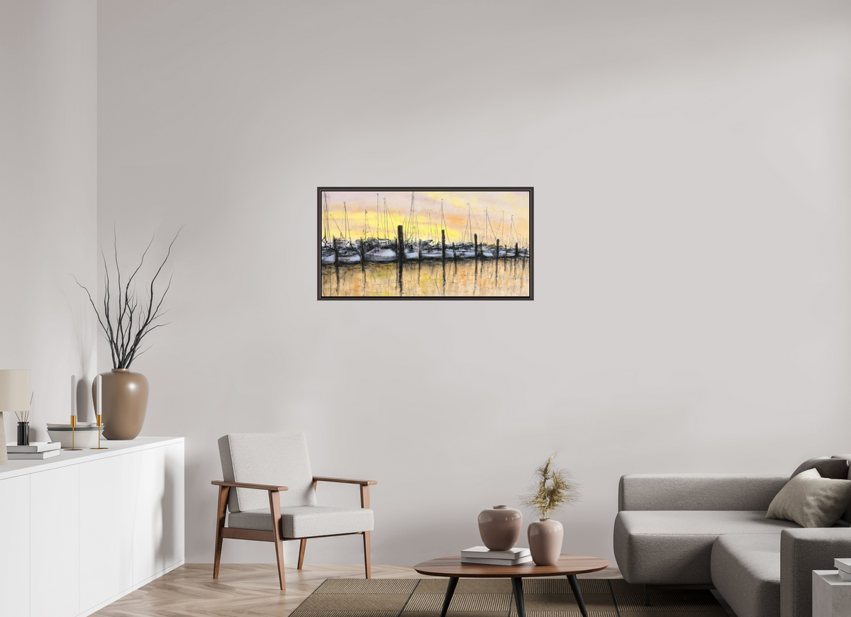 100 x 50 cm, Schattenfuge Erle dunkelbraun Segelhafen