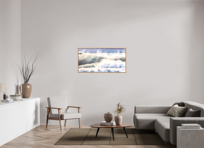 120 x 60 cm, Schattenfuge Ahorn Stürmische See Schattenfuge Ahorn