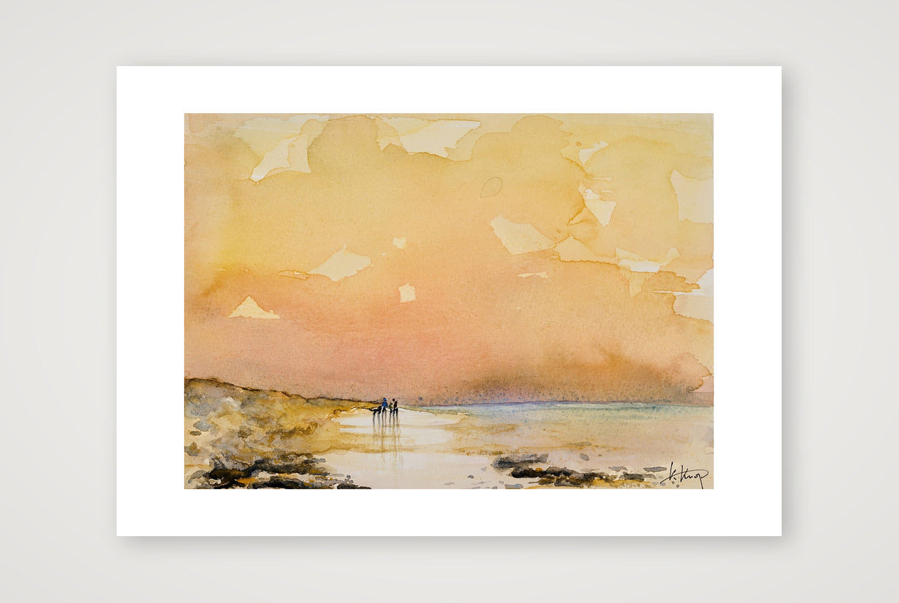 Goldene Stunde — A4 (30×21cm, 12×8") Print only
