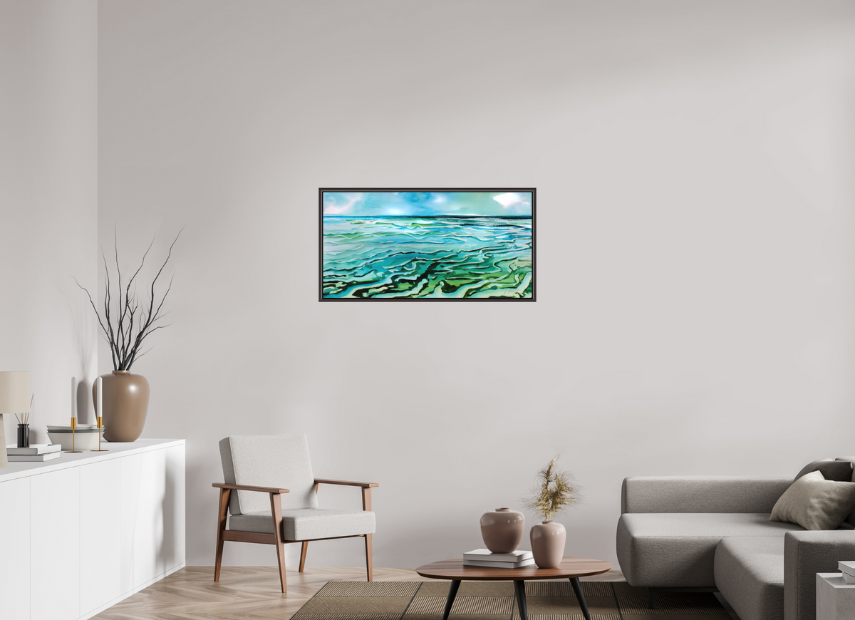 100 x 50 cm, Schattenfuge Erle dunkelbraun Jadewatt