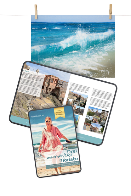 Sizilien-Set 1: Reisejournal + Poster
