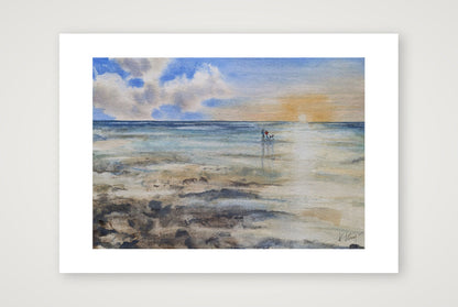 Sommerwatt — A4 (30×21cm, 12×8") Print only