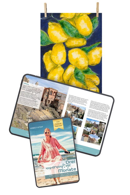 Sizilien-Set 1: Reisejournal + Poster