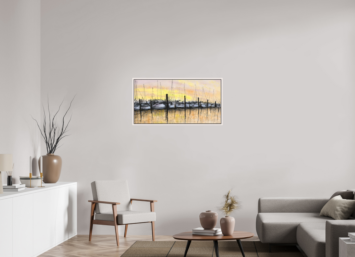 100 x 50 cm, Schattenfuge Ahorn weiß Segelhafen