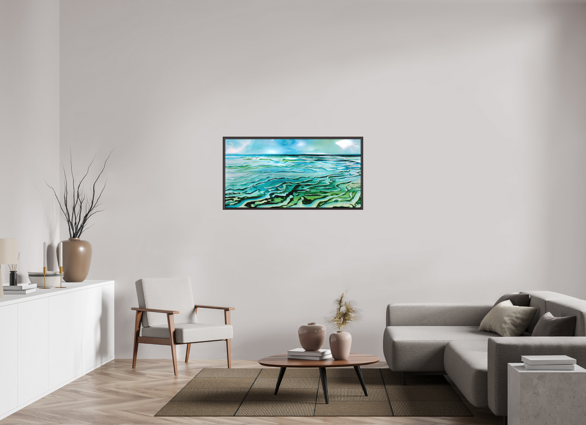 120 x 60 cm, Schattenfuge Erle dunkelbraun Jadewatt