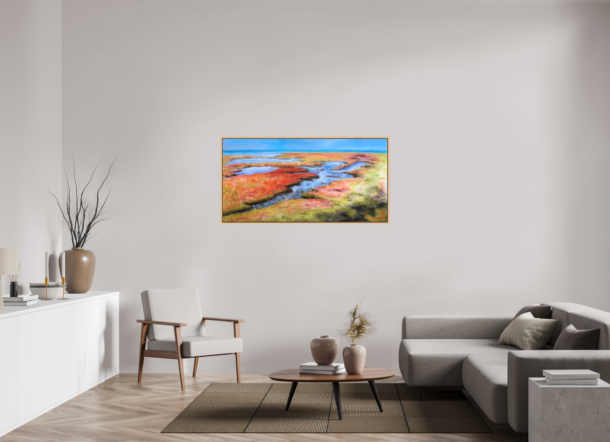 140 x 70 cm, Schattenfuge Ahorn Salzwiesen Ahorn