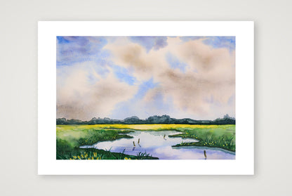 Marschenland — 59×42cm, 23×17" Print only