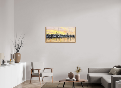 100 x 50 cm, Schattenfuge Ahorn Segelhafen