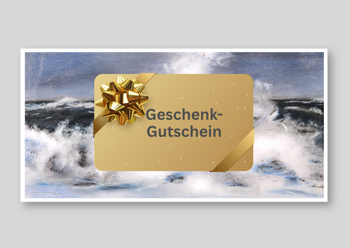 Kunst-Gutschein – ein Stück Nordsee zum Verschenken