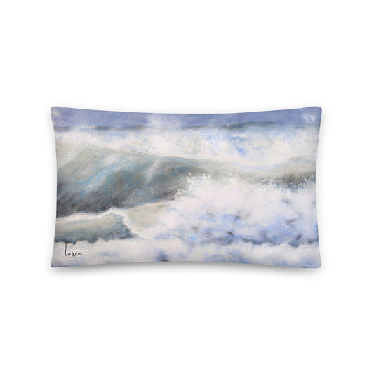 Kissenbezug "Stürmische See" | Deko-Kissen in 3 Größen