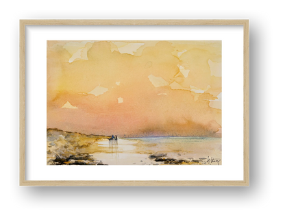 Goldene Stunde — framed