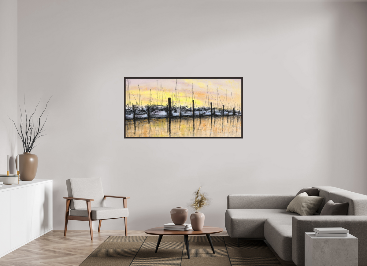 160 x 80 cm, Schattenfuge Erle dunkelbraun Segelhafen