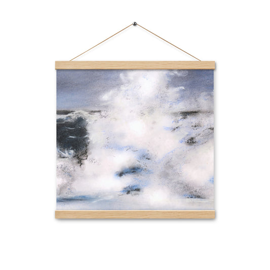 Poster mit Aufhängern | Orkan | Wandkunst von Karen Knop