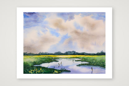 Marschenland — 80×60cm, 31×24" Print only