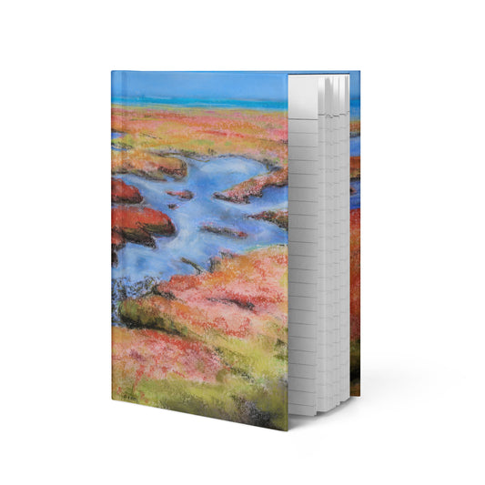 Notizbuch A5 liniert | Salzwiesen | Kreativer Begleiter