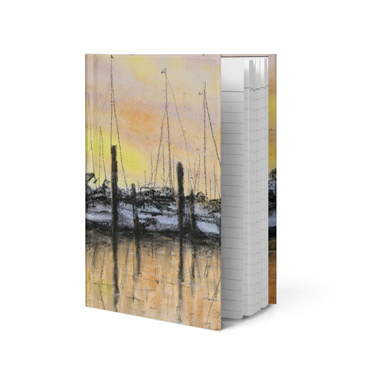 Notizbuch A5 liniert | Segelhafen | Kreativer Begleiter