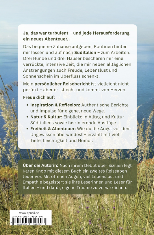 Taschenbuch: Drei turbulente Monate – Arbeiten im Cilento