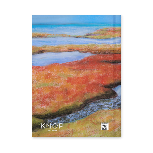 Notizbuch A5 liniert | Salzwiesen | Kreativer Begleiter