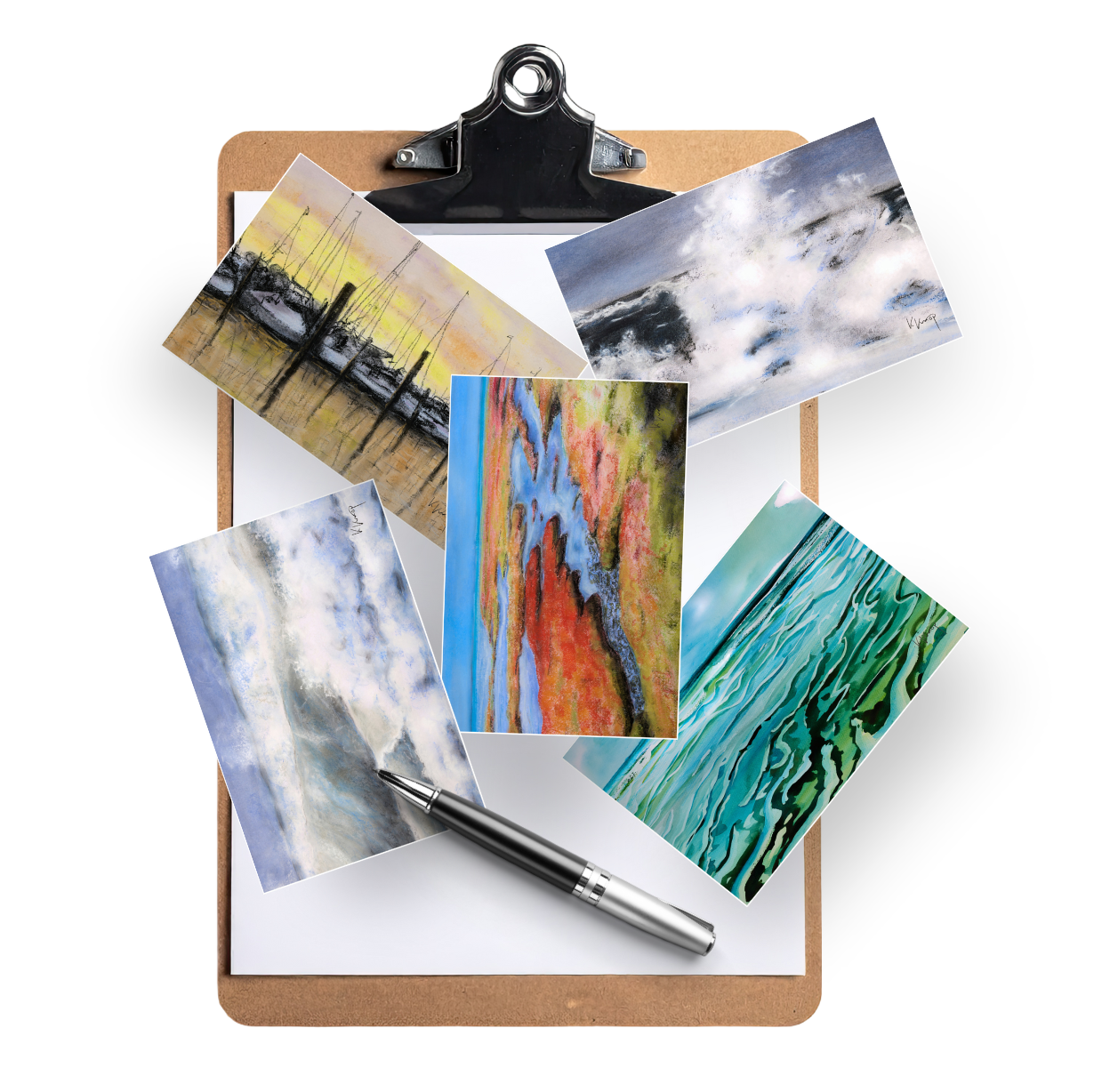 Nordsee Postkarten-Set (5er-Set)